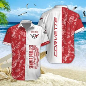 Chemise hawaïenne Corvette C5