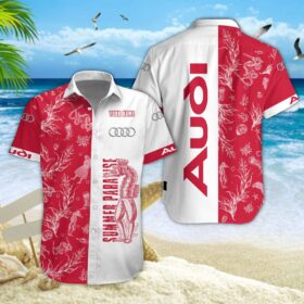 Chemise hawaïenne Audi