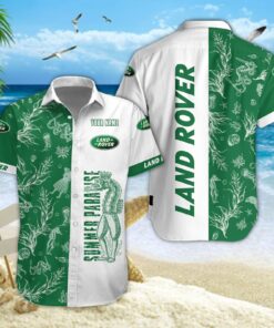 Chemise hawaïenne Land Rover