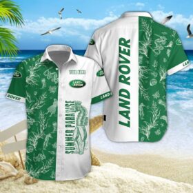 Chemise hawaïenne Land Rover