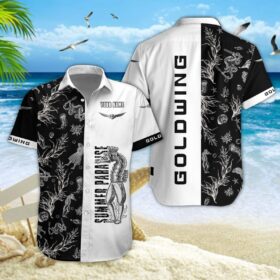 Chemise hawaïenne Honda Gold Wing