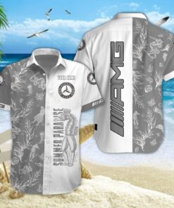 Chemise hawaïenne Mercedes-AMG