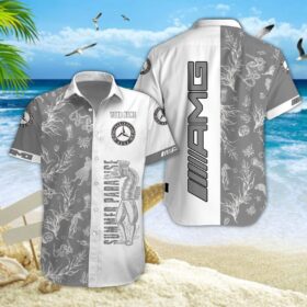 Chemise hawaïenne Mercedes-AMG