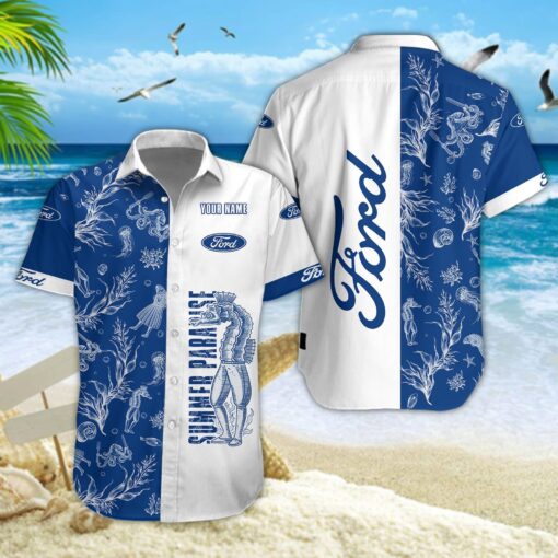 Chemise hawaïenne Ford