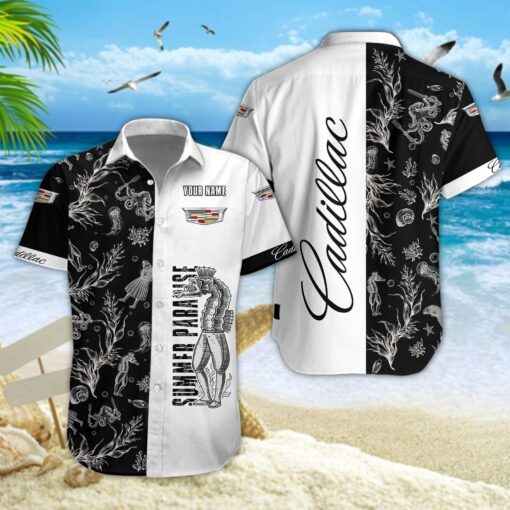 Chemise hawaïenne Cadillac