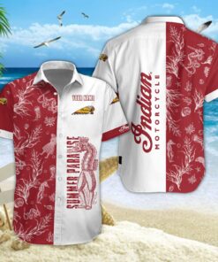 Chemise hawaïenne Indian Motorcycle