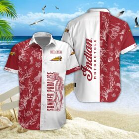 Chemise hawaïenne Indian Motorcycle