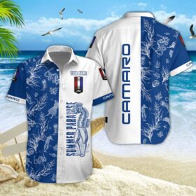 Chemise hawaïenne Chevrolet Camaro