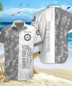 Chemise hawaïenne Mercedes-Benz
