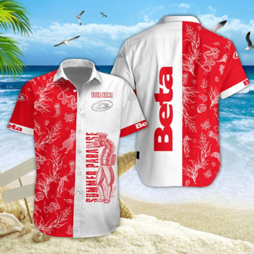 Chemise hawaïenne Beta Motorcycles