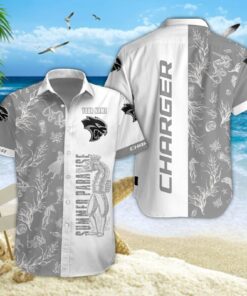 Chemise hawaïenne Dodge Charger