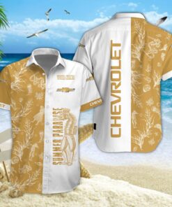 Chemise hawaïenne Chevrolet