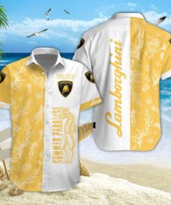 Chemise hawaïenne Lamborghini