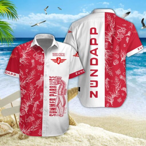 Chemise hawaïenne Zündapp