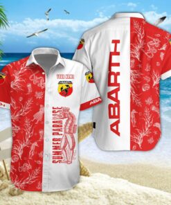 Chemise hawaïenne Abarth