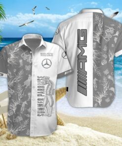 Chemise hawaïenne Mercedes-AMG