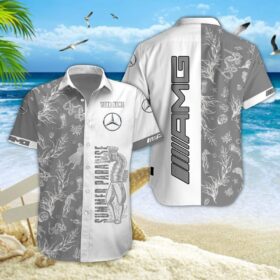 Chemise hawaïenne Mercedes-AMG