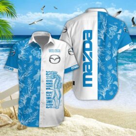 Chemise hawaïenne Mazda