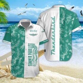 Chemise hawaïenne Thunderbird