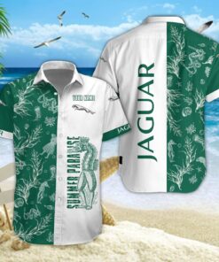 Chemise hawaïenne Jaguar