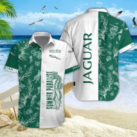 Chemise hawaïenne Jaguar