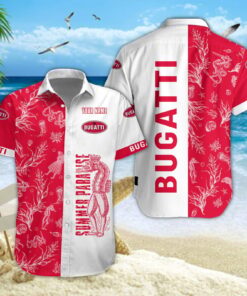 Chemise hawaïenne Bugati