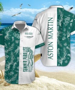 Chemise hawaïenne Aston Martin