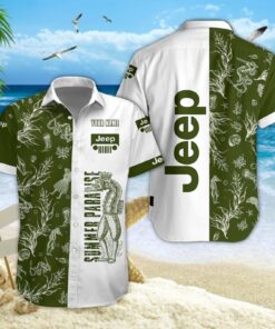 Chemise hawaïenne Jeep