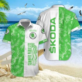 Chemise hawaïenne Skoda