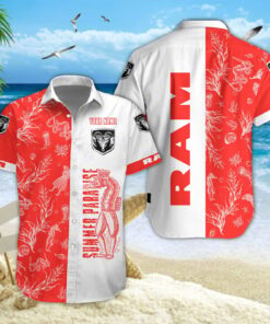 Chemise hawaïenne Ram Truck
