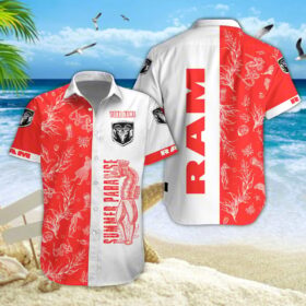 Chemise hawaïenne Ram Truck