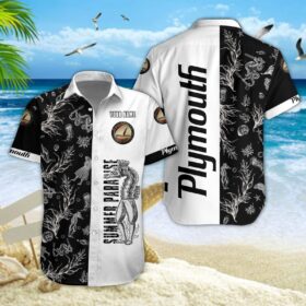 Chemise hawaïenne Plymouth