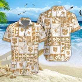 Chemise hawaïenne Porsche