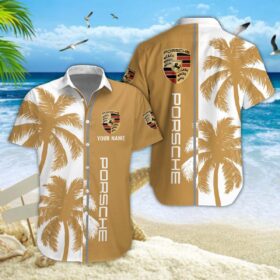 Chemise hawaïenne Porsche