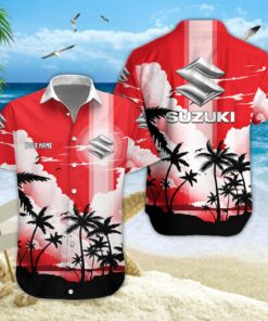 Chemise hawaïenne Suzuki