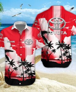 Chemise hawaïenne Toyota