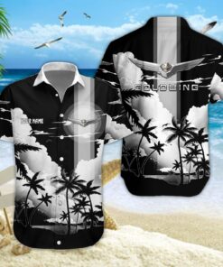 Chemise hawaïenne Honda Gold Wing