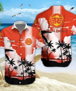 Chemise hawaïenne Royal Enfield