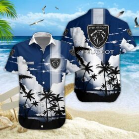 Chemise hawaïenne Peugeot