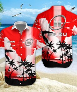 Chemise hawaïenne Isuzu
