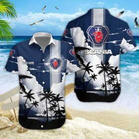 Chemise hawaïenne Scania