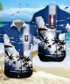 Chemise hawaïenne Chevrolet Camaro