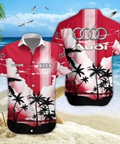 Chemise hawaïenne Audi