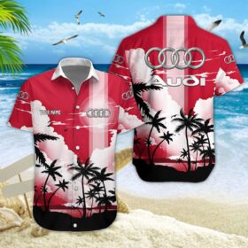 Chemise hawaïenne Audi