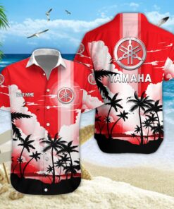 Chemise hawaïenne Yamaha