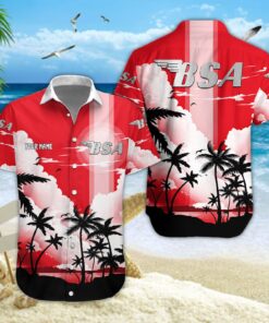 Chemise hawaïenne BSA Motorcycles