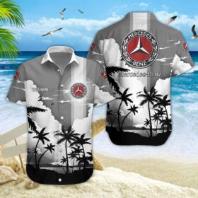 Chemise hawaïenne Mercedes-Benz