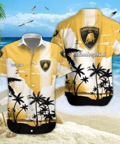 Chemise hawaïenne Lamborghini