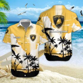 Chemise hawaïenne Lamborghini