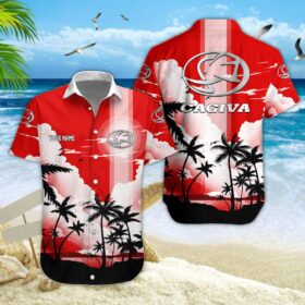 Chemise hawaïenne Cagiva Motorcycles